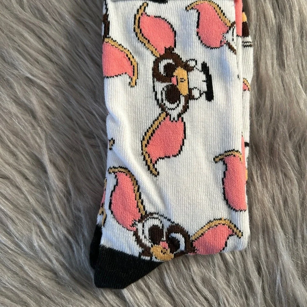 Gremlins Crew Socks‎ Size 9-13 White One Pair